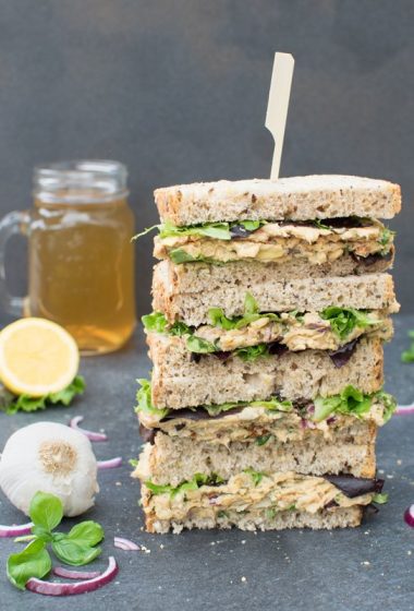 Chickpea Salad Sandwich [vegan] by The Flexitarian