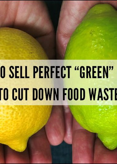 Tesco to Sell Perfect Green Lemons to Cut Down on Food Waste