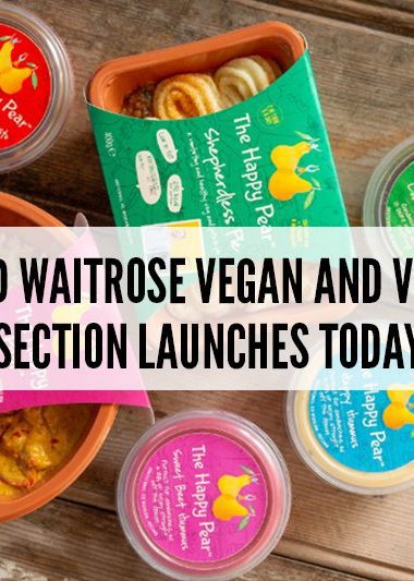 Waitrose Vegan and Vegetarian Section