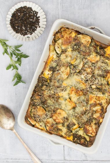 Quinoa & Courgette Gratin [vegetarian] by The Flexitarian