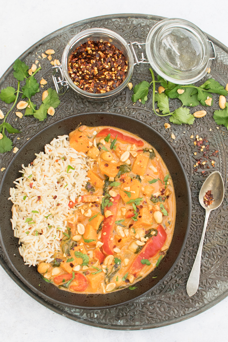 Peanut Butter Sweet Potato Curry [vegan] - The Flexitarian