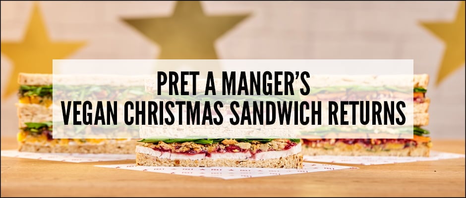 Pret A Manger’s Vegan Christmas Sandwich Returns