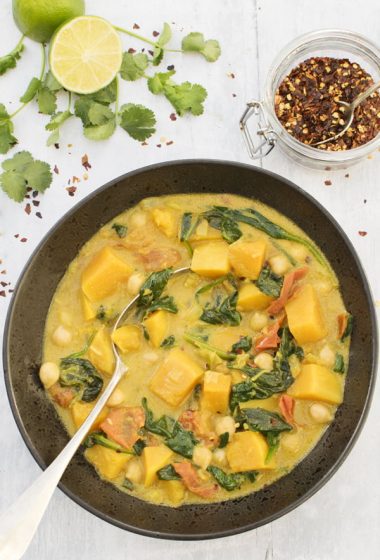 Butternut Squash And Chickpea Curry [vegan] [gluten free] by The Flexitarian