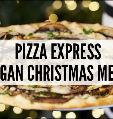 Pizza Express Vegan Christmas Menu V6