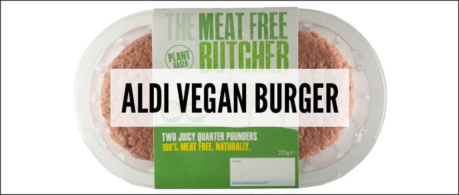 Aldi's Vegan Burger