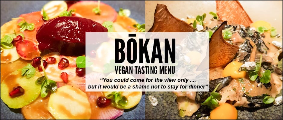 Bōkan’s Vegan Tasting Menu