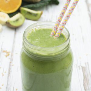 Green Winter Smoothie [vegan] | The Flexitarian