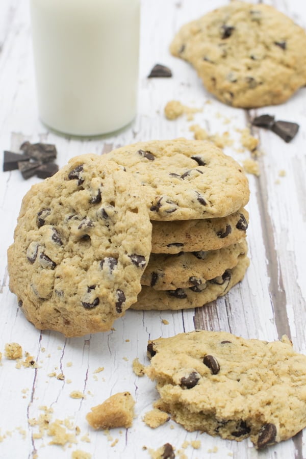 Vegan Chocolate Chip Cookies © 2019 Annabelle Randles The Flexitarian Le Flexitarien