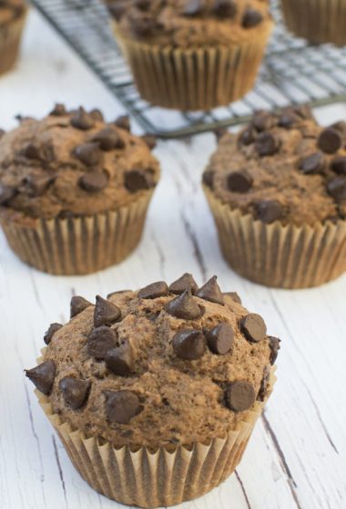Vegan Chocolate Muffins by The Flexitarian