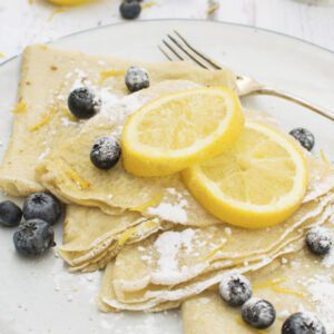 Easy Vegan Crepes by The Flexitarian