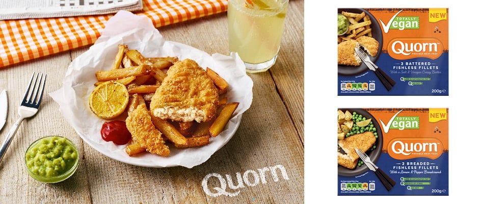 Quorn launches Vegan Fishless Fillets range v2