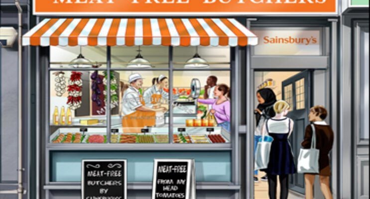 Sainsbury’s opens the UK’s first ever Meat-Free Butchers