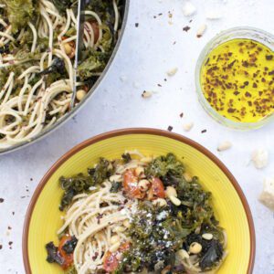Tomato & Kale Pasta [vegetarian] by The Flexitarian
