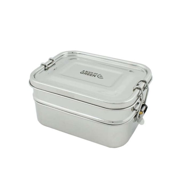 "Buruni" - Leak Resistant Two Tier Lunch Box - Image 2