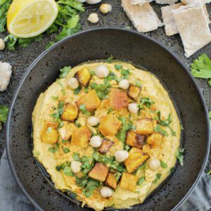 Roasted Butternut Squash Hummus [vegan] [gluten free] | The Flexitarian