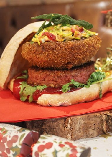 Beyond Christmas Burger Hache