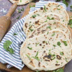 Coriander Flatbreads [vegan] by The Flexitarian © Annabelle Randles The Flexitarian