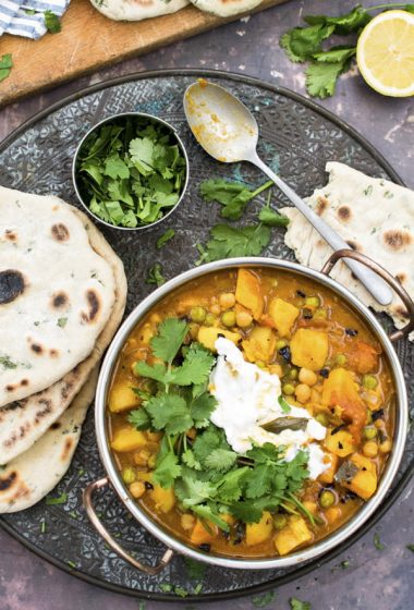 Sweet Potato & Parsnip Curry [vegan] 2020 &copy; Annabelle Randles | The Flexitarian