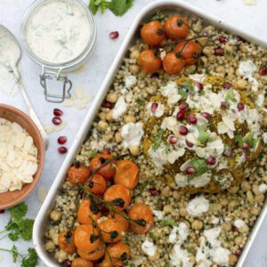 whole roasted cauliflower