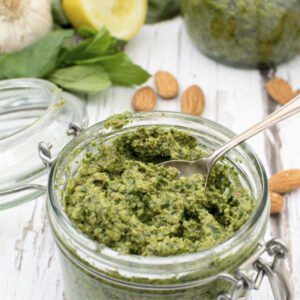 Carrot Top Pesto | The Flexitarian