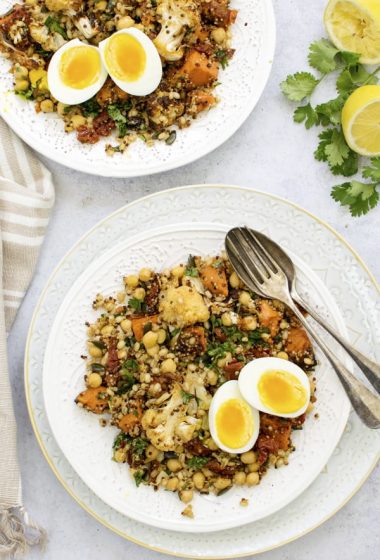 Smoky Grain Salad [vegetarian] 2020 &copy; Annabelle Randles | The Flexitarian