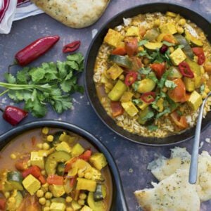 Courgette & Tofu Curry [vegan] 2020 © Annabelle Randles | The Flexitarian