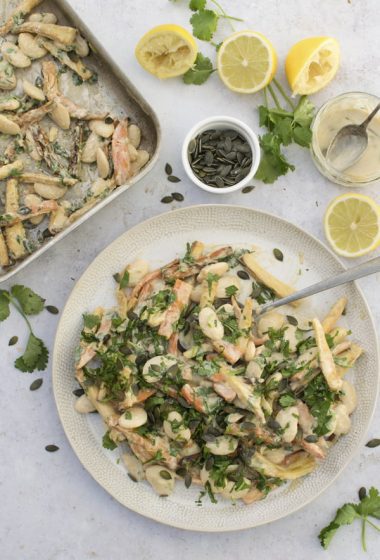 Roasted Carrot & Parsnip Salad [vegan] The Flexitarian
