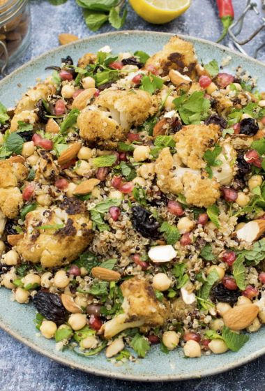 Moroccan Cauliflower & Quinoa Salad [vegan] [gluten free]