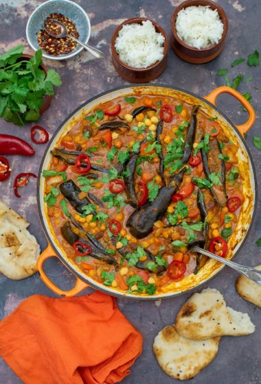 Aubergine Curry [vegan] by The Flexitarian