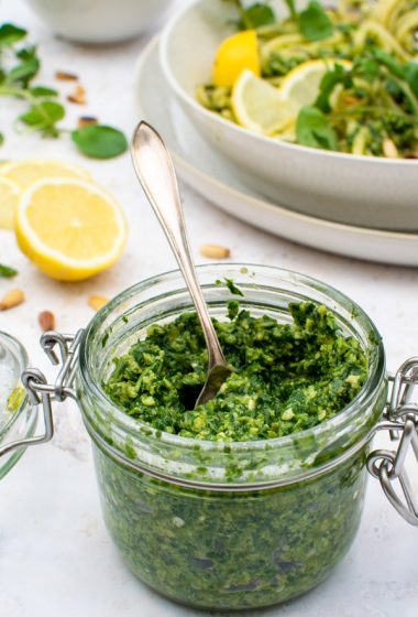 Watercress Pesto [vegan] | The Flexitarian