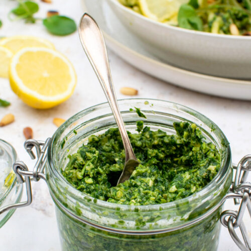 Watercress Pesto [vegan] | The Flexitarian