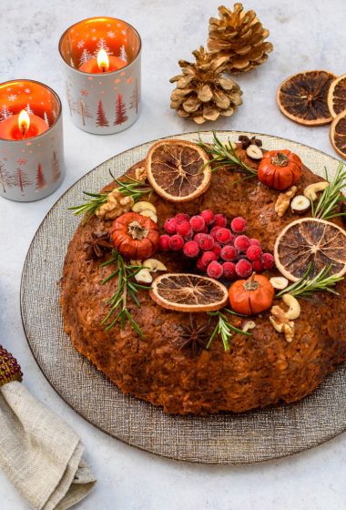 Vegan Nut Roast Wreath | The Flexitarian