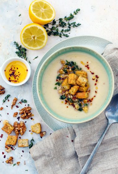 Celeriac Soup | The Flexitarian