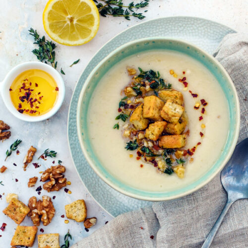 Celeriac Soup | The Flexitarian