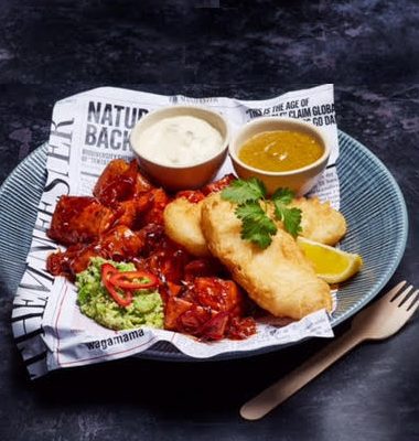 Wagamama Vegan Fish Tempura F-ish + Bang Bang Yaki-imo