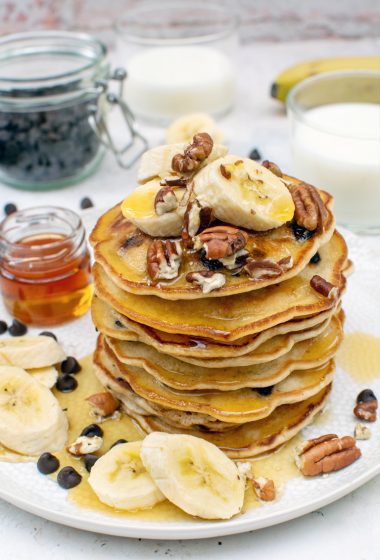 Chocolate Chip Pancakes | The Flexitarian