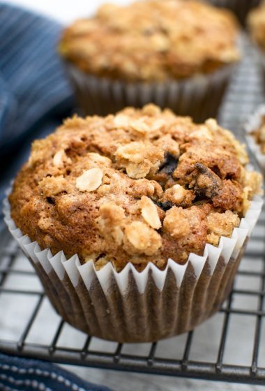 Cherry & Chocolate Muffins [vegan] | The Flexitarian