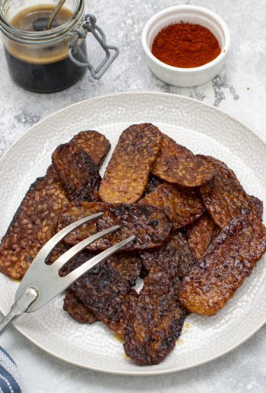 Tempeh Bacon [vegan] by The Flexitarian
