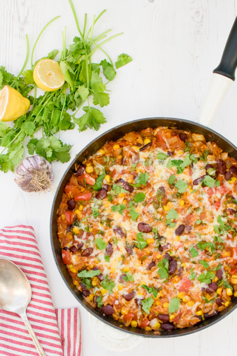 One-Pot Mexican Rice Casserole