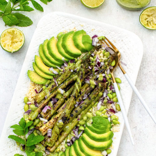 Grilled Asparagus Salad l The Flexitarian