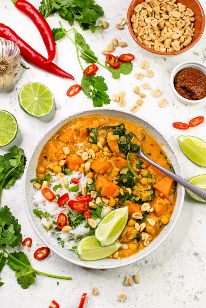 30 min Vegan Red Lentil Curry Recipe With Sweet Potatoes 30 min Vegan Red Lentil Curry Recipe With Sweet Potatoes