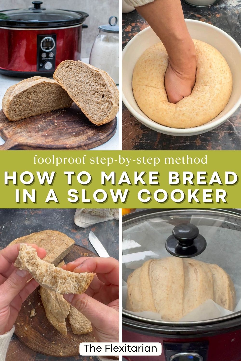 Slow Cooker Bread Soft Crust Lovers' Delight