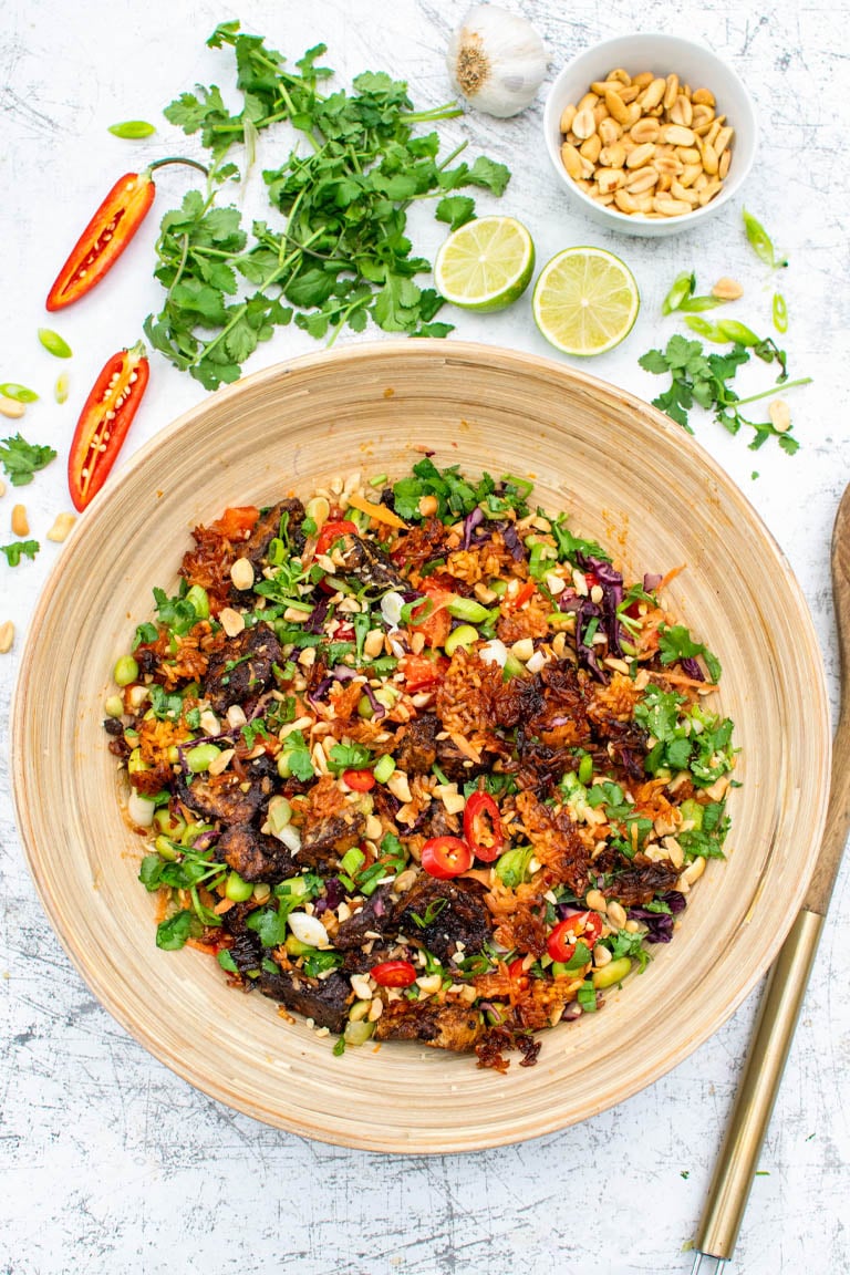 Crispy Rice Salad