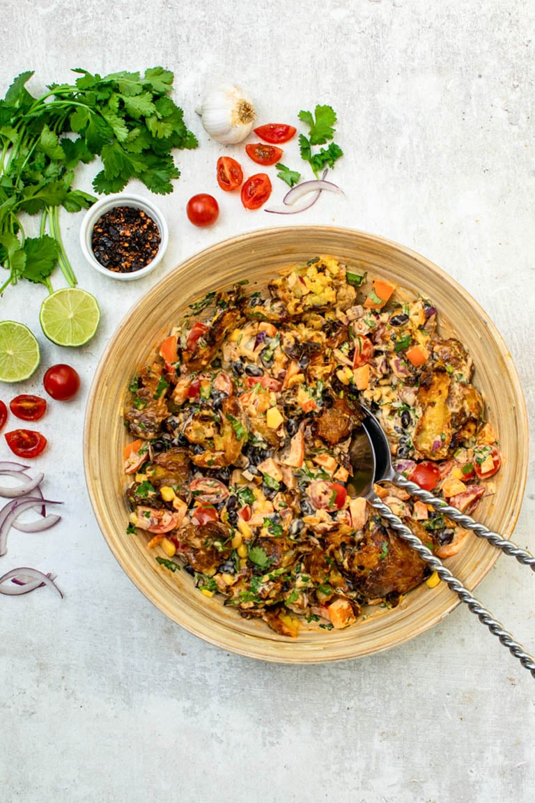 Crispy Potato Salad