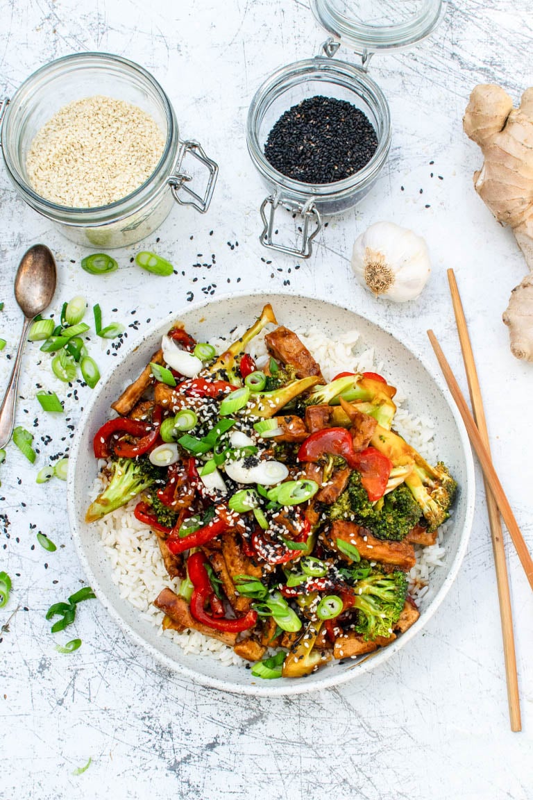 No Beef and Broccoli Stir-Fry 