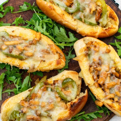 Vegetarian Philly Cheesesteak