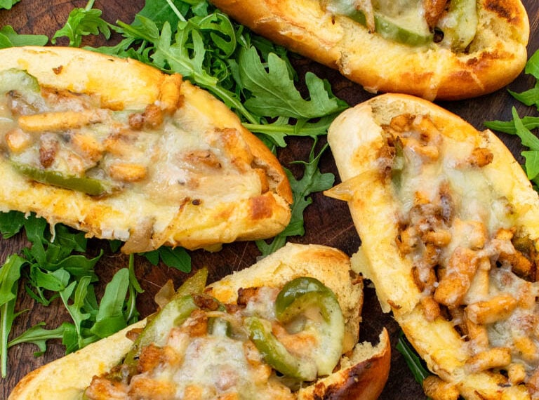 Vegetarian Philly Cheesesteak