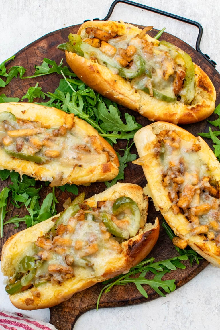 Vegetarian Philly Cheesesteak