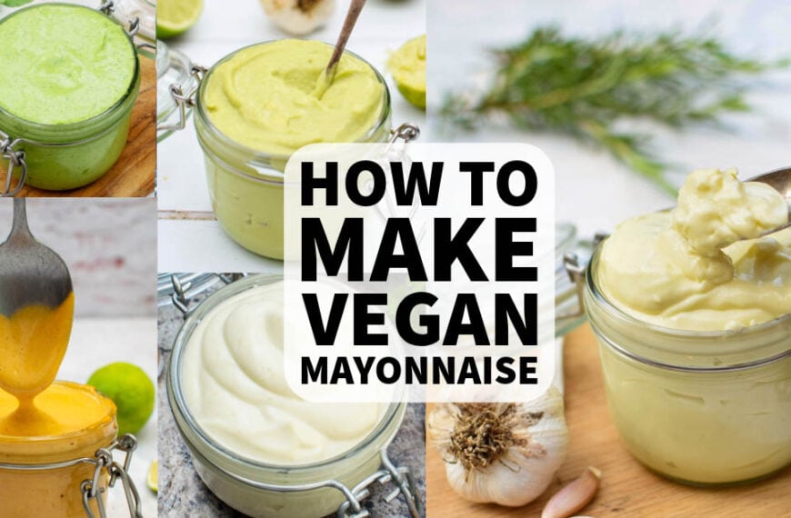 How To Make Vegan Mayonnaise