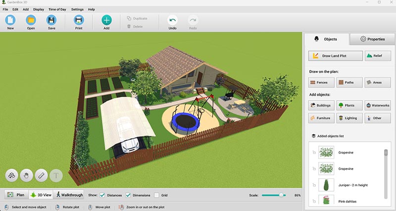 3D Garden Planner